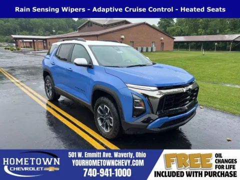 Blue 2026 Chevrolet Equinox ACTIV for sale in Waverly, OH