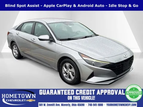 Silver 2021 Hyundai Elantra SE for sale in Waverly, OH