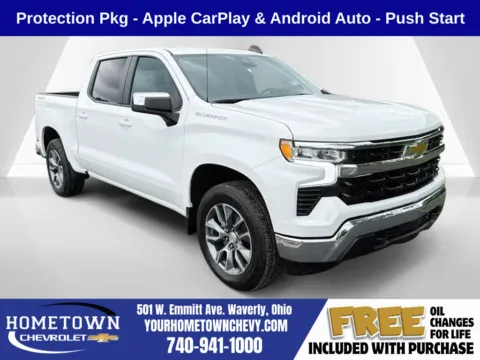 White 2026 Chevrolet Silverado 1500 LT for sale in Waverly, OH