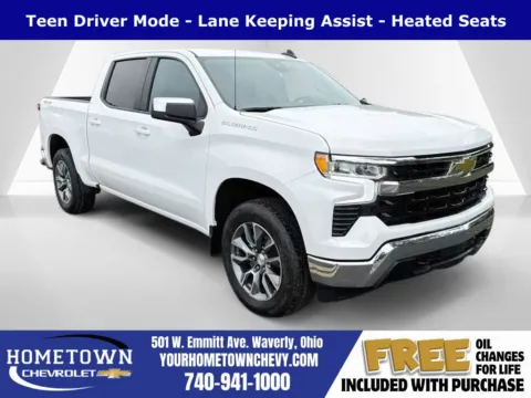 White 2026 Chevrolet Silverado 1500 LT for sale in Waverly, OH
