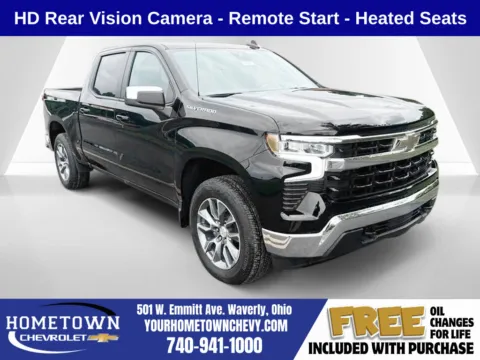 Black 2026 Chevrolet Silverado 1500 LT for sale in Waverly, OH