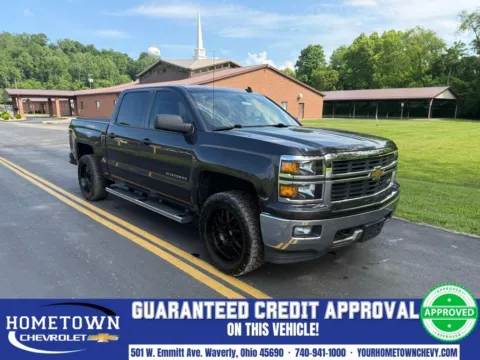 Gray 2014 Chevrolet Silverado 1500 LT for sale in Waverly, OH