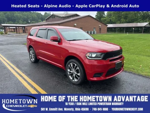 Red 2020 Dodge Durango GT Plus for sale in Waverly, OH