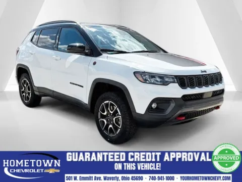 White 2026 Jeep Compass Trailhawk for sale in Waverly, OH