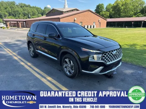 Black 2022 Hyundai Santa Fe SEL for sale in Waverly, OH