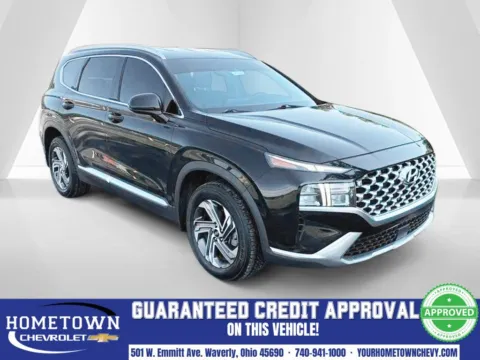 Black 2022 Hyundai Santa Fe SEL for sale in Waverly, OH