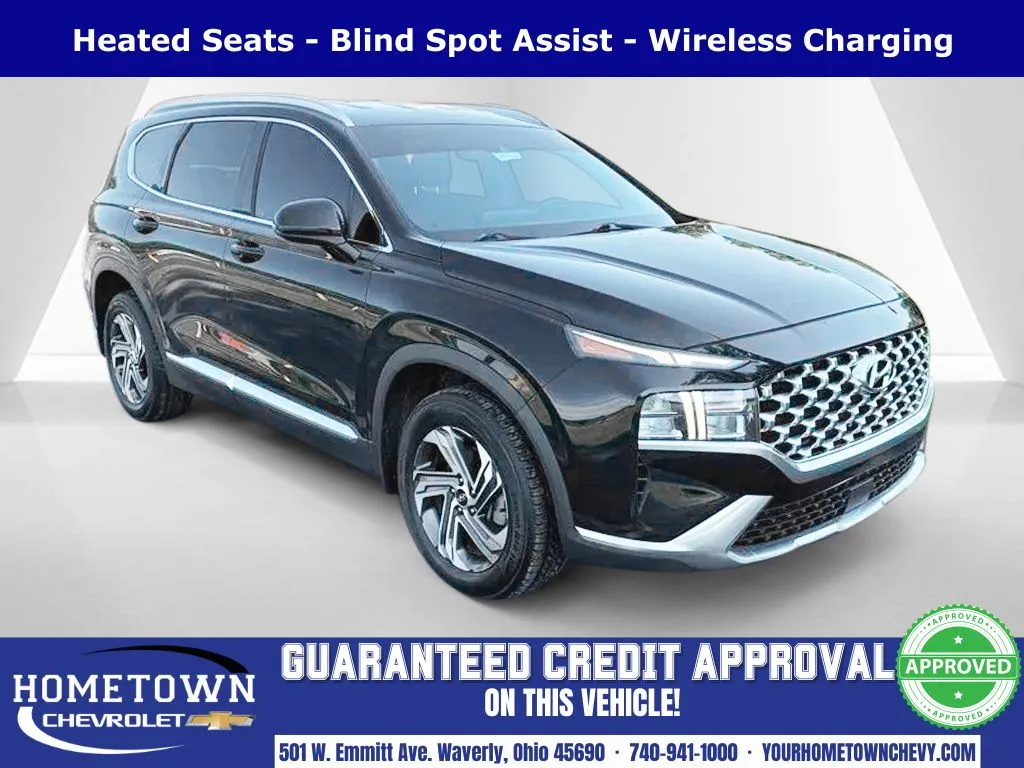 Black 2022 Hyundai Santa Fe SEL for sale in Waverly, OH