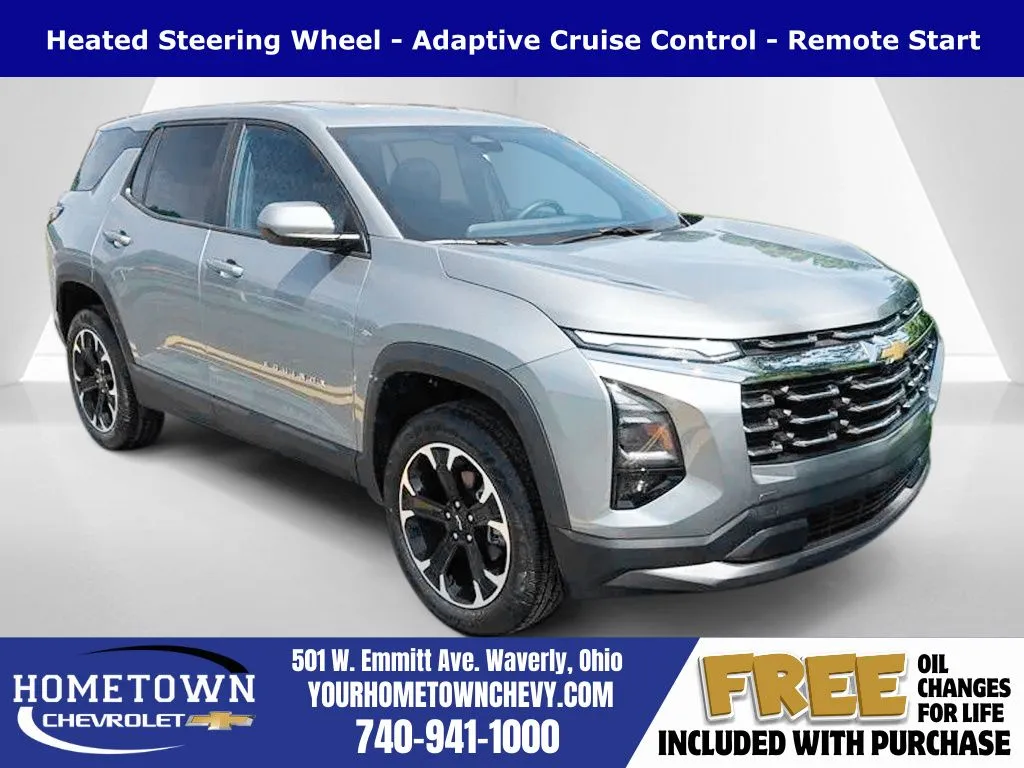 Gray 2026 Chevrolet Equinox LT for sale in Waverly, OH