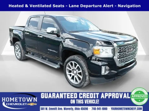 Black 2021 GMC Canyon Denali for sale in Waverly, OH