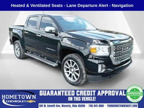 Black 2021 GMC Canyon Denali for sale in Waverly, OH