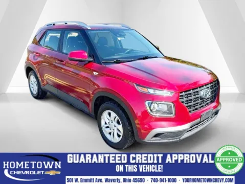 Red 2020 Hyundai Venue SEL for sale in Waverly, OH