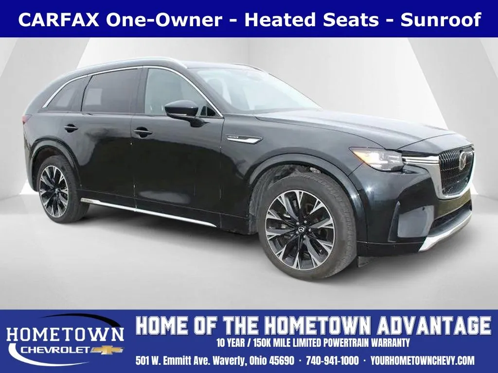 Black 2024 Mazda CX-90 3.3 Turbo S for sale in Waverly, OH