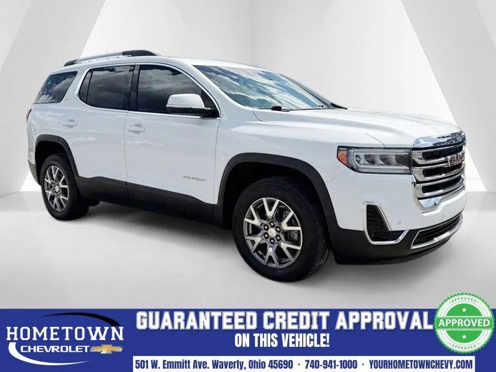 White 2022 GMC Acadia SLT for sale in Waverly, OH