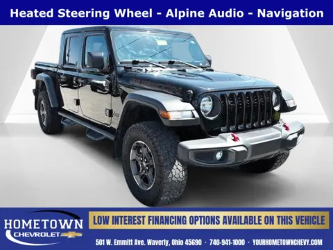 Black 2023 Jeep Gladiator Rubicon for sale in Waverly, OH