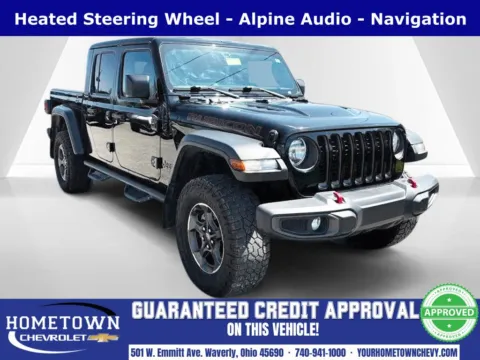Black 2023 Jeep Gladiator Rubicon for sale in Waverly, OH