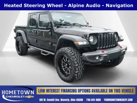 Black 2023 Jeep Gladiator Rubicon for sale in Waverly, OH