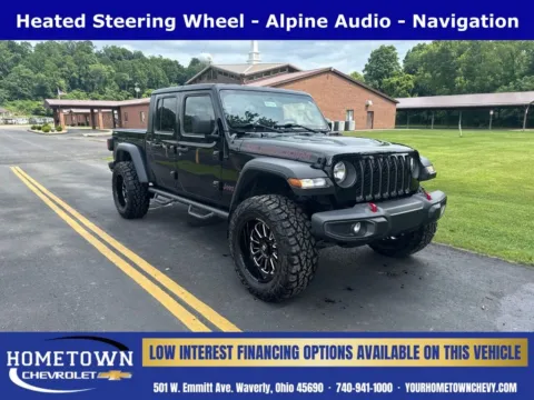 Black 2023 Jeep Gladiator Rubicon for sale in Waverly, OH
