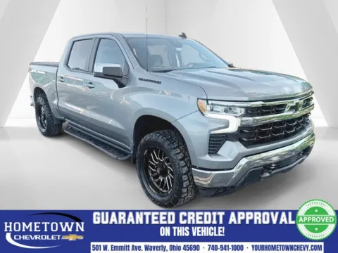 Gray 2023 Chevrolet Silverado 1500 LT for sale in Waverly, OH