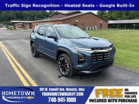 Blue 2026 Chevrolet Equinox LT for sale in Waverly, OH