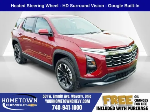 Red 2026 Chevrolet Equinox LT for sale in Waverly, OH