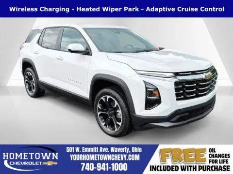 White 2026 Chevrolet Equinox LT for sale in Waverly, OH