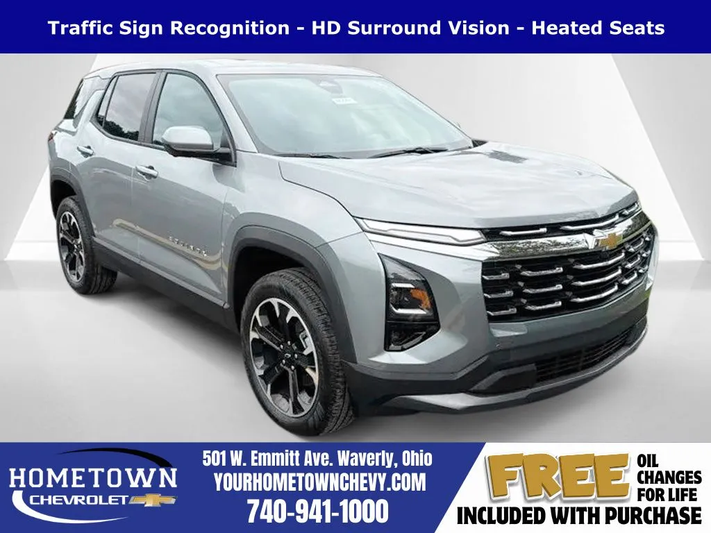 Gray 2026 Chevrolet Equinox LT for sale in Waverly, OH