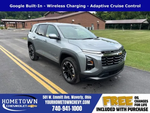Gray 2026 Chevrolet Equinox LT for sale in Waverly, OH