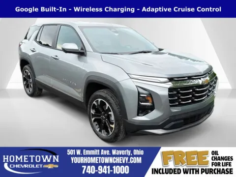 Gray 2026 Chevrolet Equinox LT for sale in Waverly, OH