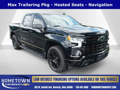 Black 2024 Chevrolet Silverado 1500 RST for sale in Waverly, OH
