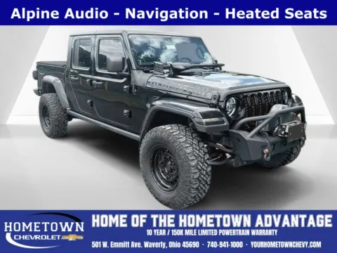 Black 2021 Jeep Gladiator Overland for sale in Waverly, OH