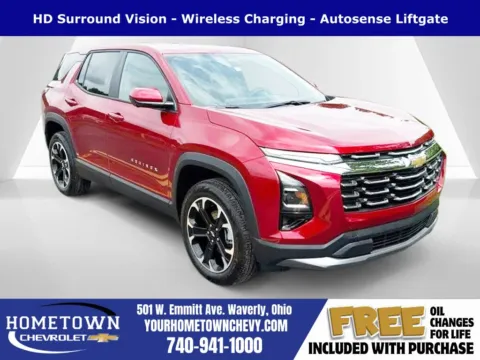 Red 2026 Chevrolet Equinox LT for sale in Waverly, OH