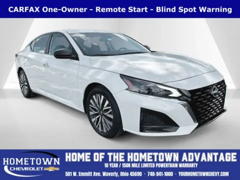 White 2024 Nissan Altima 2.5 SV for sale in Waverly, OH