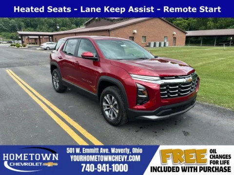 Red 2026 Chevrolet Equinox LT for sale in Waverly, OH