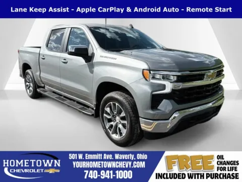 Gray 2026 Chevrolet Silverado 1500 LT for sale in Waverly, OH