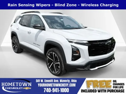 White 2026 Chevrolet Equinox RS for sale in Waverly, OH