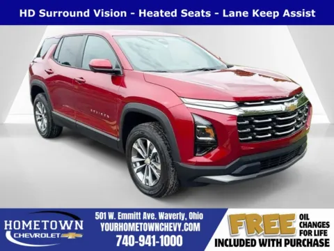 Red 2026 Chevrolet Equinox LT for sale in Waverly, OH