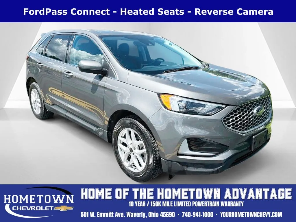 Gray 2024 Ford Edge SEL for sale in Waverly, OH