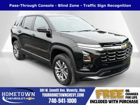 Black 2026 Chevrolet Equinox LT for sale in Waverly, OH