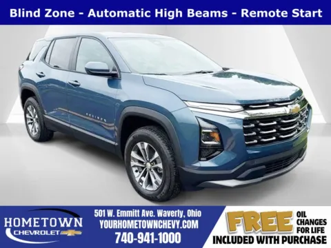 Blue 2026 Chevrolet Equinox LT for sale in Waverly, OH