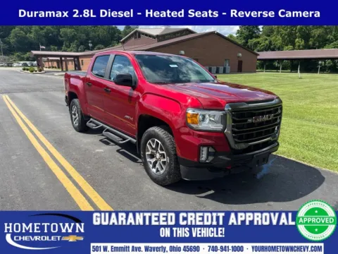 Red 2021 GMC Canyon AT4 w/Leather for sale in Waverly, OH