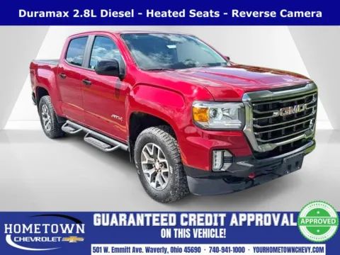 Red 2021 GMC Canyon AT4 w/Leather for sale in Waverly, OH