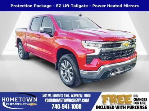 Red 2026 Chevrolet Silverado 1500 LT for sale in Waverly, OH