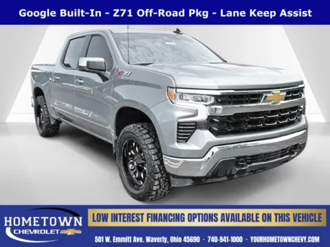 Gray 2024 Chevrolet Silverado 1500 LT for sale in Waverly, OH