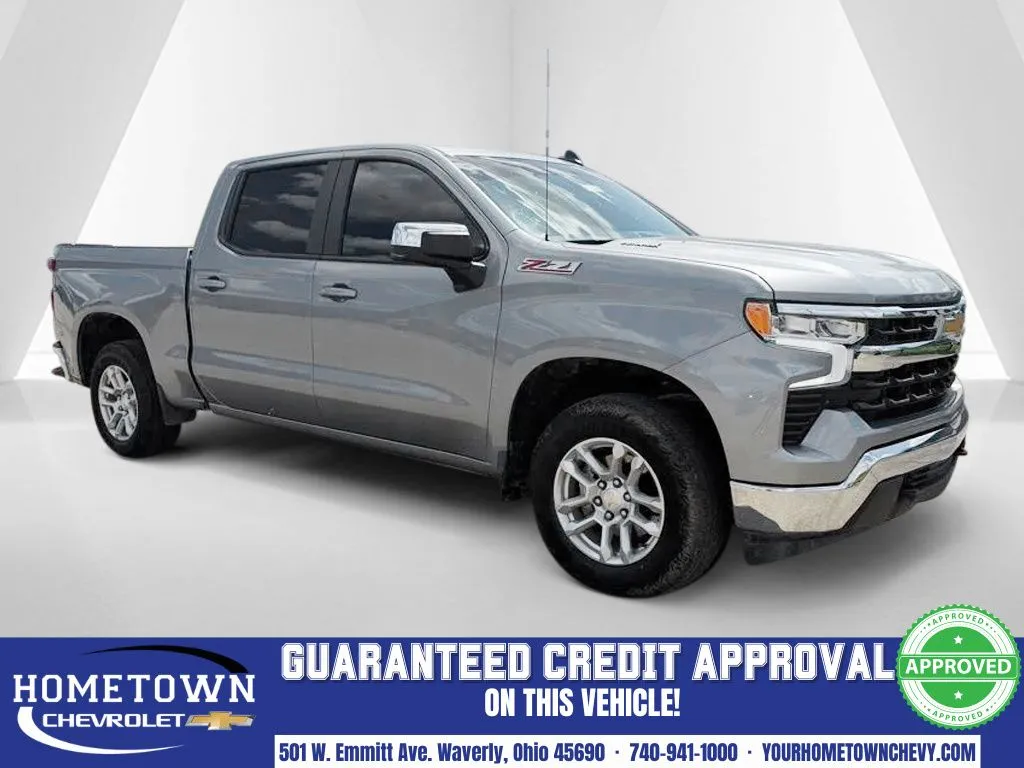 Gray 2024 Chevrolet Silverado 1500 LT for sale in Waverly, OH
