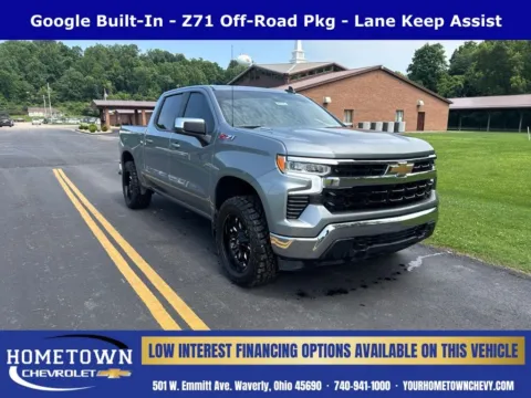 Gray 2024 Chevrolet Silverado 1500 LT for sale in Waverly, OH