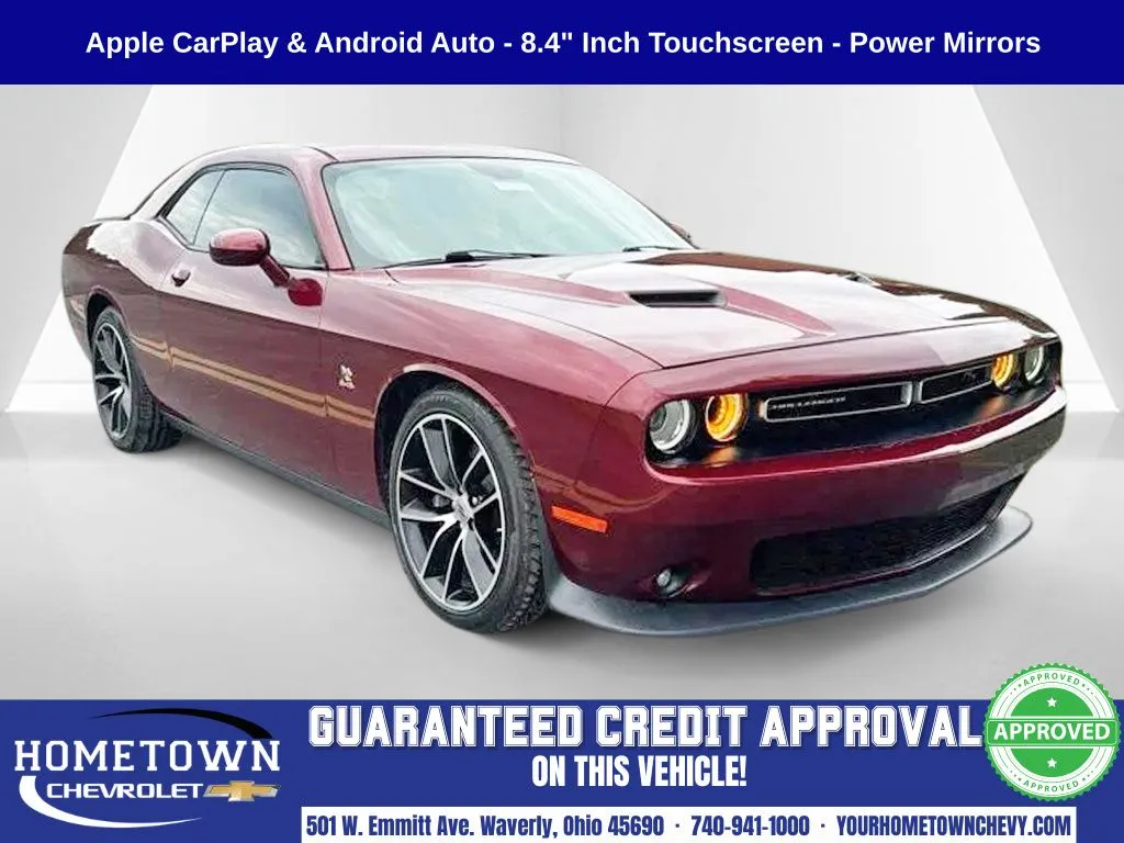 Red 2018 Dodge Challenger R/T Scat Pack for sale in Waverly, OH