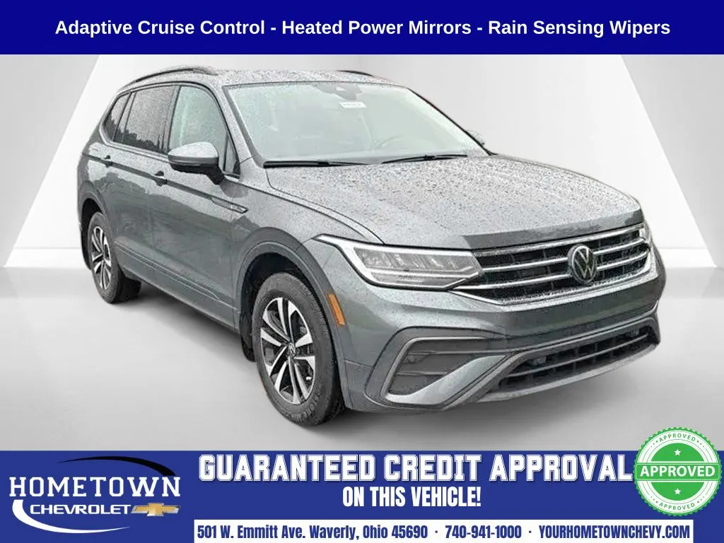 Gray 2023 Volkswagen Tiguan 2.0T S for sale in Waverly, OH