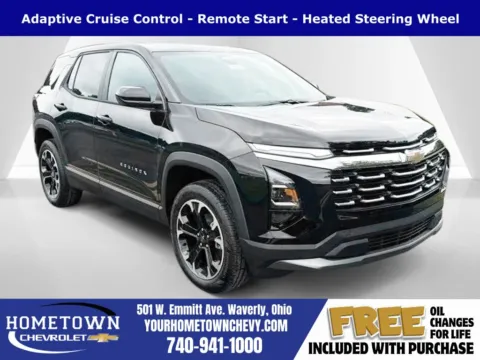 Black 2026 Chevrolet Equinox LT for sale in Waverly, OH