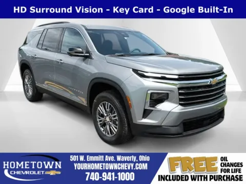 Gray 2026 Chevrolet Traverse LT for sale in Waverly, OH
