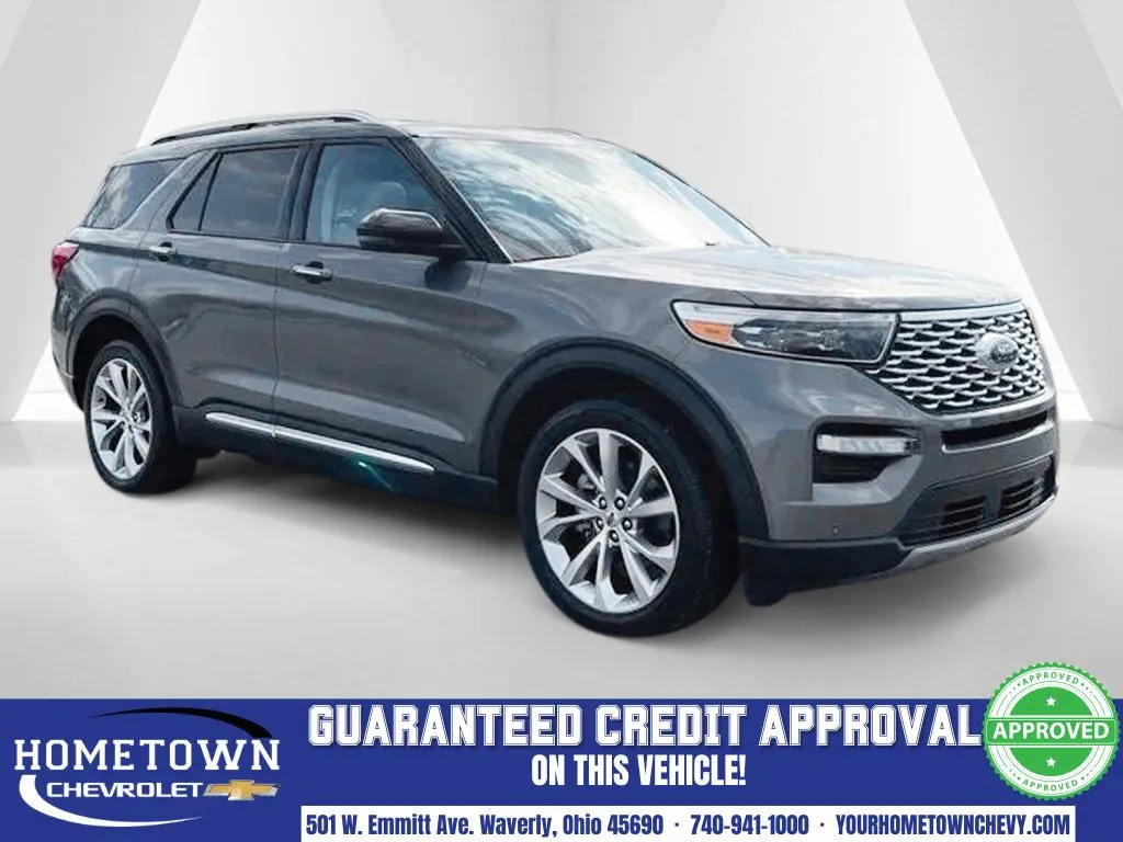 Gray 2021 Ford Explorer Platinum for sale in Waverly, OH